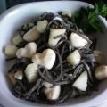 Salat: Pastasalat mit Sepiatagliolini
