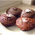 Schokomuffins - Biscuite juste cuit au chocolat