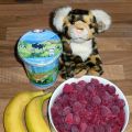 Frozen Joghurt Himbeer-Banane