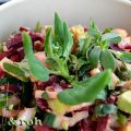 Neuseeländer Spinat und Portulak im Salat