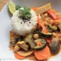 Rezept: Rotes Thai-Curry mit Kichererbsen