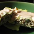 Spinat-Maultaschen mit Gorgonzola-Sahnesauce