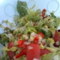 Bunter Salat mit Balsamicodressing