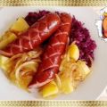 Curry Fleischwurst mit Salzkartoffeln und[...]