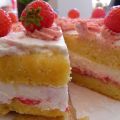 Erdbeer Sahne-Quark Torte