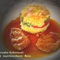 Marsala-Schnitzel mit Türkischem-Reis