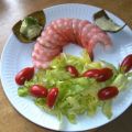 Garnelen mit Salat .. an Oragenmajo.. und[...]