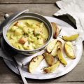 Petersilienwurzel-Curry mit Potato Wedges