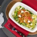 [Low Carb] Zucchini-Spaghetti mit Ajvar-Sahne[...]