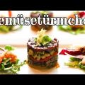 Rezept - Gemüsetürmchen mit Salatgarnitur und[...]