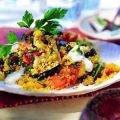 Couscous-Salat mit Safran