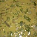 Currysauce mit Schnitzelfleich