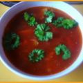 Tomaten-Mett-Gemüsesuppe