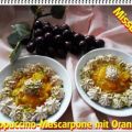 ~ Dessert ~ Cappuccino-Mascarpone mit Orangen