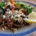 Griechischer Spinat mit Reis (Spanakorizo)