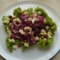Rotkohl-Käse-Salat