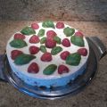 Erdbeer-Basilikum-Torte