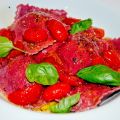 Ravioli mit getrockneten Tomaten, Parmaschinken[...]