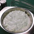 Joghurt-Schinken-Mayonnaise zu Gemüse und Fisch