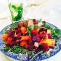 Rote- Bete-Salat mit Orangen und Walnüssen