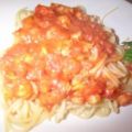Flußkrebs - Tomatensoße zu Spaghetti
