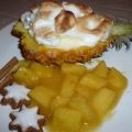 Überbackene Ananas mit Ananaskompott