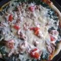 Thunfisch – Spinat – Pizza