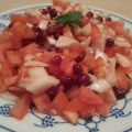 Mezze: Tomaten-Granatapfel-Salat