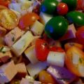 Minipflaumentomaten-Salat
