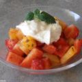 Erdbeer-Ananas-Salat