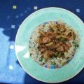 Fenchelragout mit Pangasiusfilet und Reis