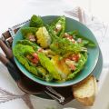 Salat mit Seelachs und Vermouth-Vinaigrette