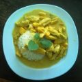 Michls Pfirsich-Curry mit Basmati-Reis
