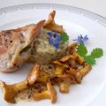 Gefülltes Kalbsschnitzel mit Sauerampfer-Risotto