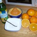 Orangen Sirup mit Vanille