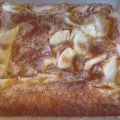 Kuchen : Apfelkuchen mit feinem Marzipan - Guss