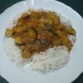 Schnelles Hühner - Gemüse - Curry