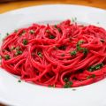 Rote Bete Spaghetti