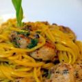 Selfmade Spaghetti with 6-Spices-Chicken