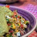 Quinoa-Koriander Salat mit Ziegenkäse und[...]