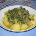 Gemüse: Spinat-Kohlrabi-Curry mit Erdnußcreme