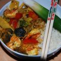 Gaeng Ped Gung - Rotes Thai-Curry mit Garnelen