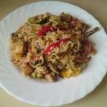 Leo´s Hähnchenbrust mit Gemüse & Reis