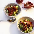 Hähnchensalat mit Granatapfel