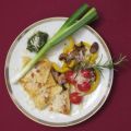Lachsravioli mit Dill-Pesto und Ofengemüse -[...]