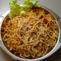 Spaghetti mit Tunfisch und Feigen-Balsam