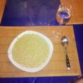 Suppe: Mediterane Nudelsuppe mit roten Linsen