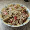 Knödel-Wurst-Salat