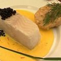 Schwarzer Heilbutt mit Kaviar an Risotto auf[...]