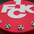 FC Kaiserslautern-Torte mit Raffaello-Sahne